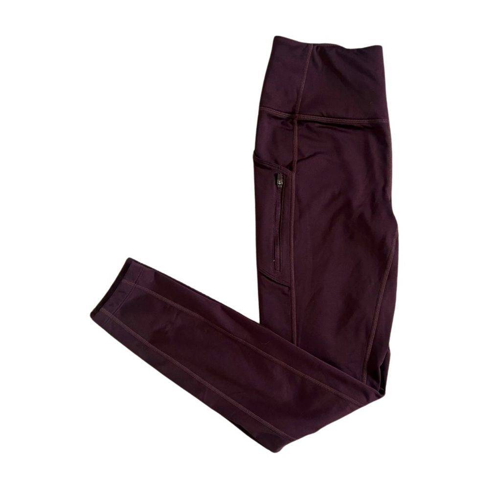 NWOT EDDIE BAUER purple/ plum colored leggings